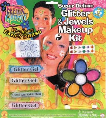 1970s Feeling Groovy Deluxe Make up Set.