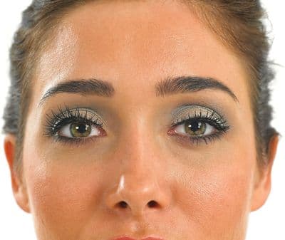 1970s Fine Black Diamante Eyelashes