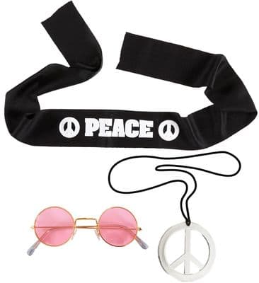 1970s Hippie Accessory Set