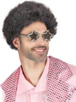 1970s Star Shape Shades Silver