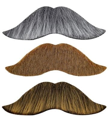 1980s Character Moustache