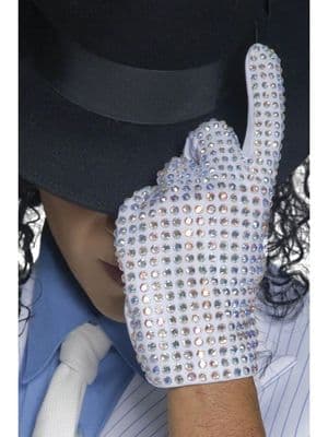 1980s Deluxe Replica Gemstone Michael Jackson Billie Jean Glove