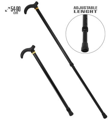 Adjustable Walking Stick Aluminium Cane Fancy Dress Costume Accessory