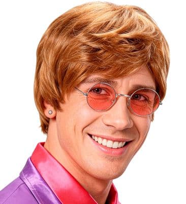 Adult 1970's Pop Star Elton Wig