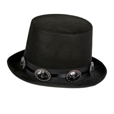 Adult 1980's Rock Star Top Hat