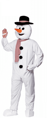 Adult Christmas Snowman Mascot Costumes