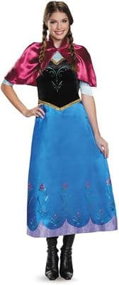 Adult Disney Frozen Anna Travelling Classic Costume