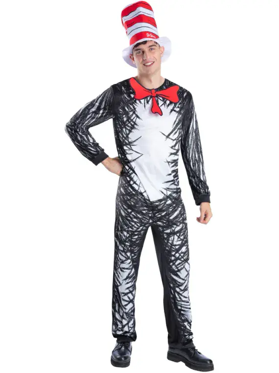 Adult Dr Seuss Cat In The Hat Costume — free download