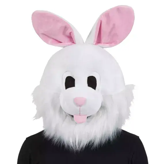 Adult Easter Bunny Mascot Head