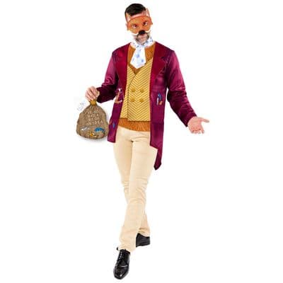 Adult Fantastic Mr Fox Costume Roald Dahl Book Week Fancy Dress Outfit