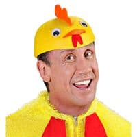 Adult Felt Chicken Cap