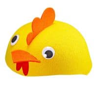 Adult Felt Chicken Cap