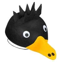 Adult Felt Crow Cap
