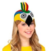 Adult Felt Parrot Cap