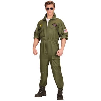 Adult Fighter Jet Pilot Costume