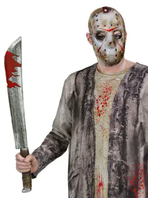 Adult Friday The 13th Jason Voorhess Machere and Mask Kit