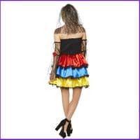 Adult Halloween Ladies Day Of The Dead Senorita Costume