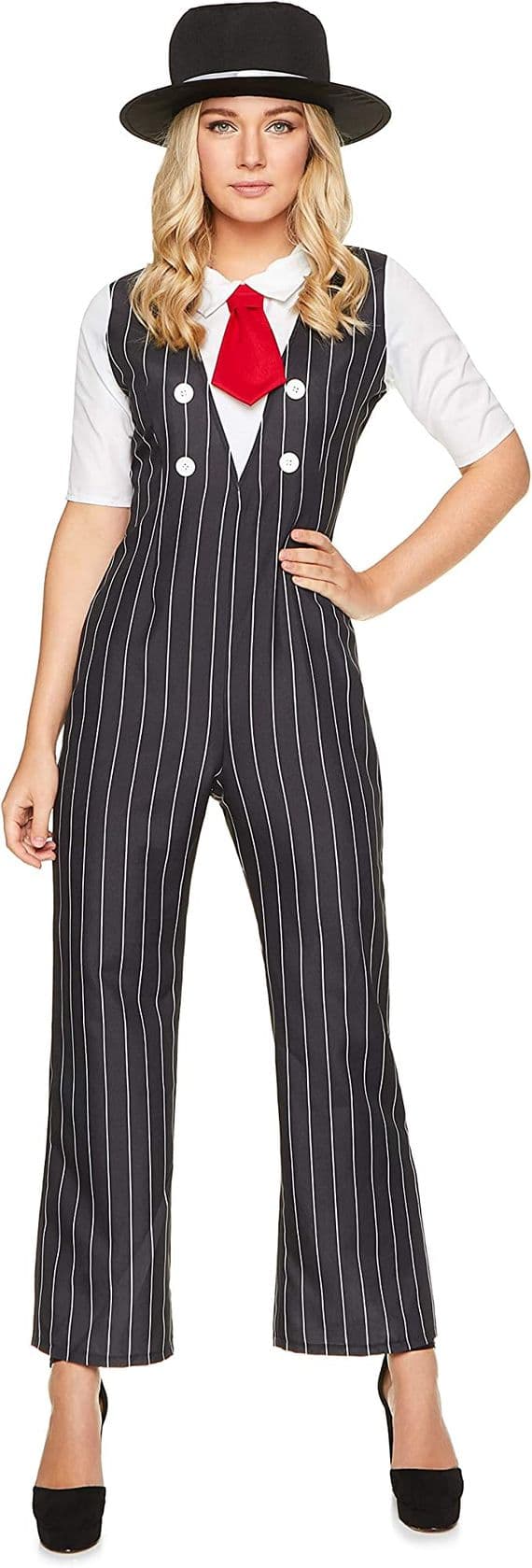 Adult Ladies 1920's Gangster Girl Costume
