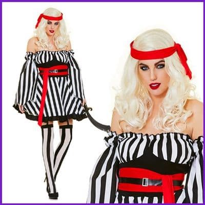 Adult Ladies Bonny Pirate Lady Costume