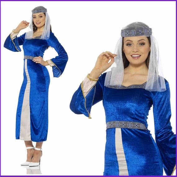 Adult Ladies Maid Marian Costume