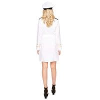Adult Ladies Navy Officer Girl Costume