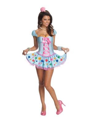Adult Ladies Official Candy Sweetheart Costume