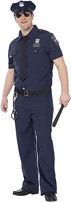 Adult Mens Curves NYC Cop Costume