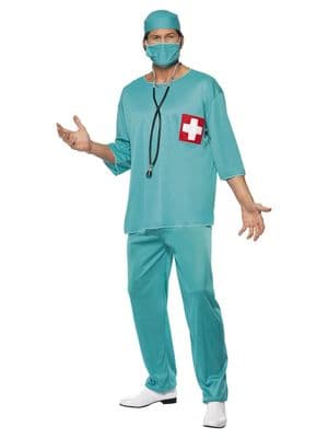 Adult Mens Surgeon Costume