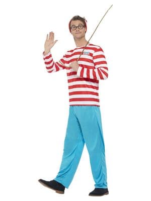 Adult Mens Where's Wally? Costume
