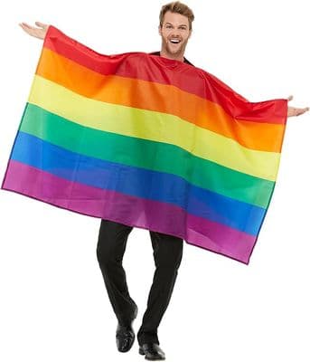 Adult Pride Rainbow Flag Costume