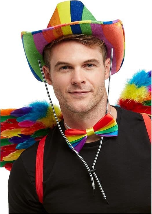 Adult Pride Rainbow Stetson Hat