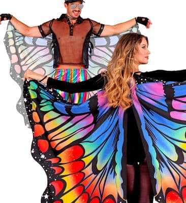Adult Rainbow Butterfly Wings