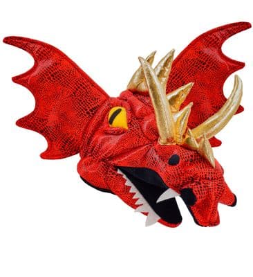 Adult Red Dragon Hat