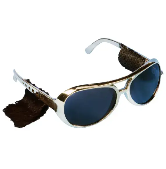 Adult Rock & Roll Glasses with Sideburns
