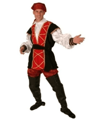 Adult's Deluxe 5 piece Pirate