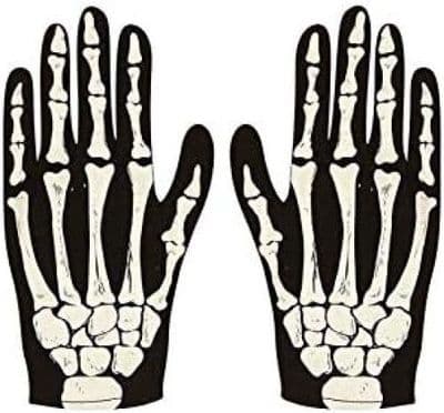 ADULT SKELETON GLOVES