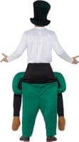Adult St Patricks Day Piggyback Paddy's Leprechaun Costume