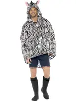 Adult Unisex Festival Animal Print Party Ponchos