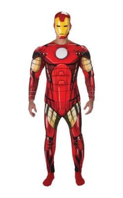 Adults Deluxe Iron Man Costume
