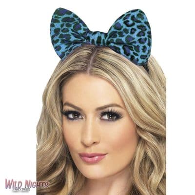 Animal Print Bow Headbands