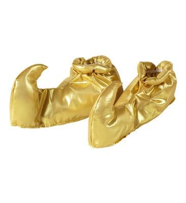 Arabian Genie Shoe Covers Costume Accessory Aladdin Fancy Dress Adult Pair