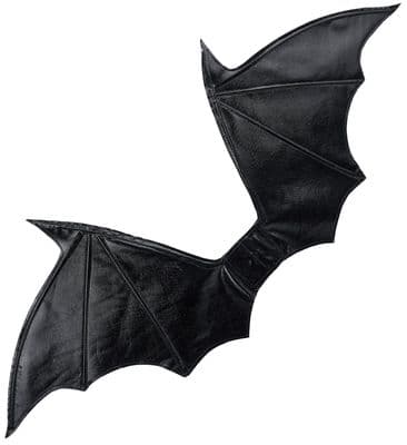 Bat Devil Wings Fancy Dress Costume Accessory Bendable Adult 84cm x 36cm