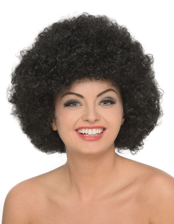 Black 1970s Afro Wig