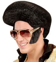 Black Jumbo Sideburns