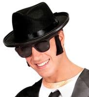 Black Jumbo Sideburns