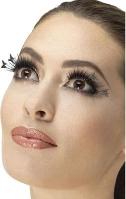 Black Winged Butterfly Eyelashes