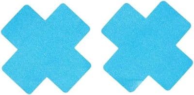 Blue Cross Nipple Pasties