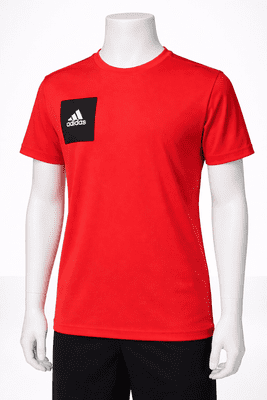 Boys Adidas Trio17 T-Shirt Red 15-16 Years  Climalite Sports Football Training Tee