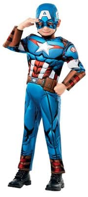 Boys Avengers Deluxe Captain America Costume