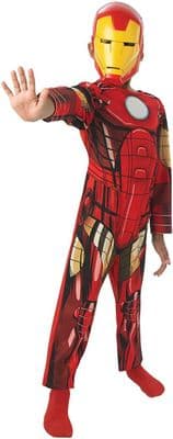 Boys Classic Iron Man Costume Large 7-8 Years